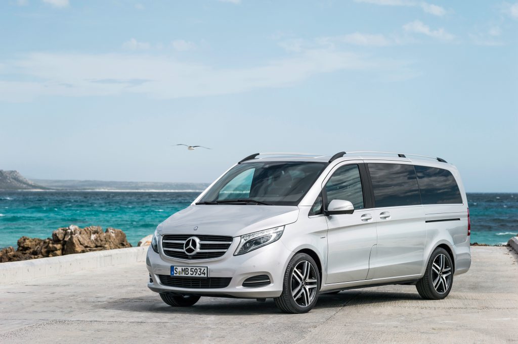 The Mercedes-Benz V-Class will arrive in July. The Mercedes-Benz V-Class will arrive in July.